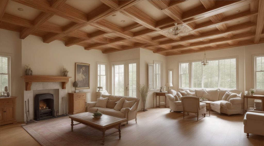 Как правильно установить подвесные потолки в деревянном доме