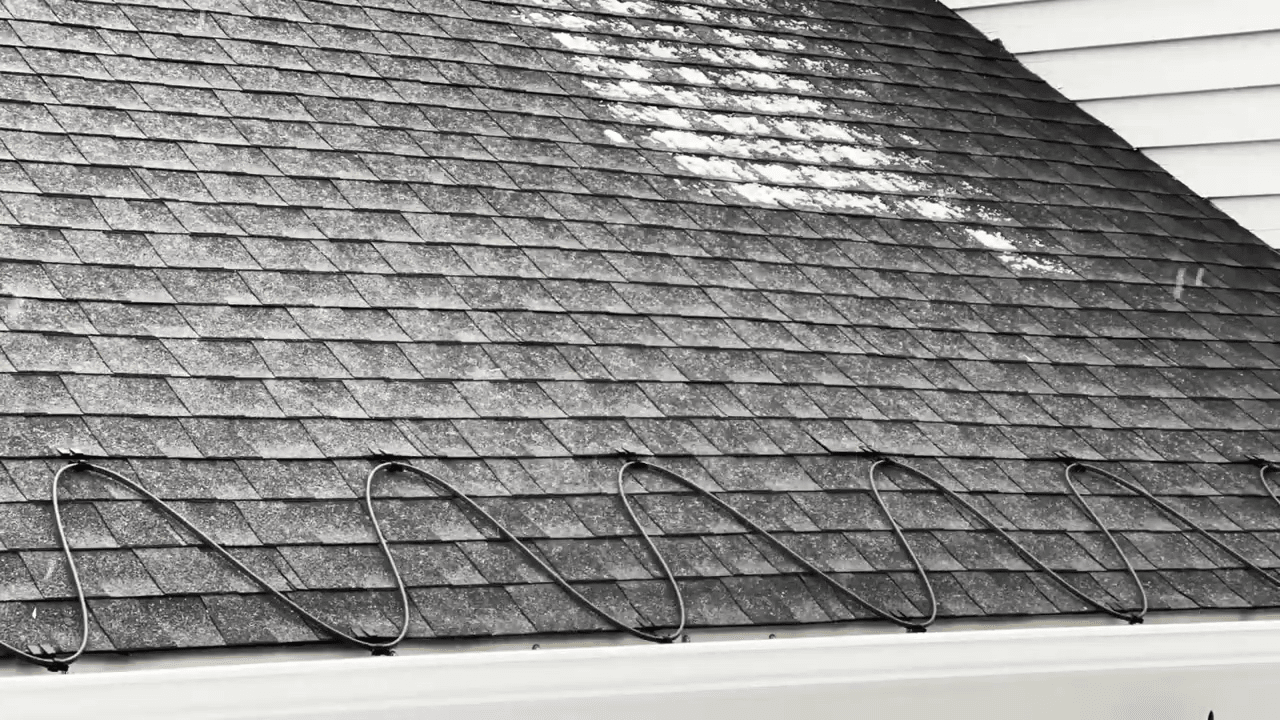 Греющий кабель для крыши